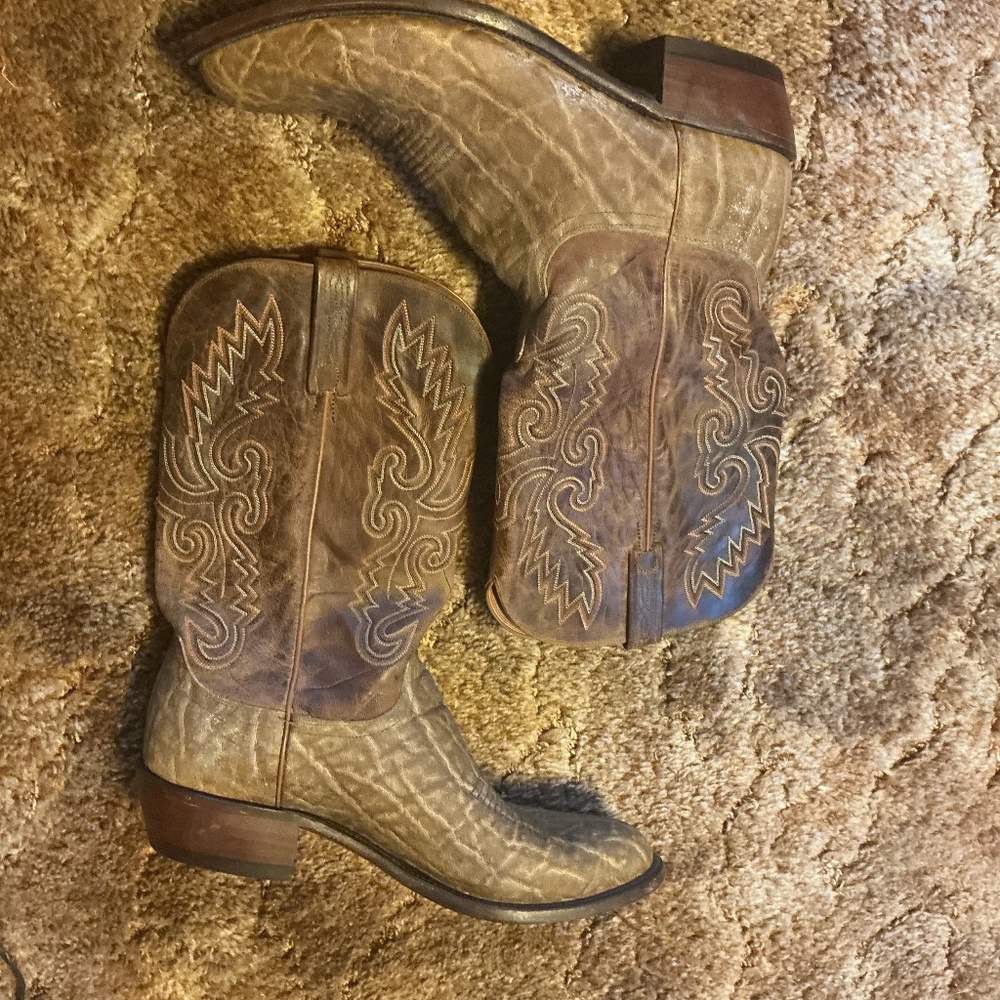 LUCCHESE cowboy boots size 13